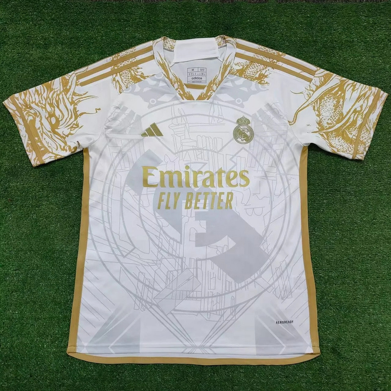 AAA Quality Real Madrid 23/24 Special White/Golden Jersey